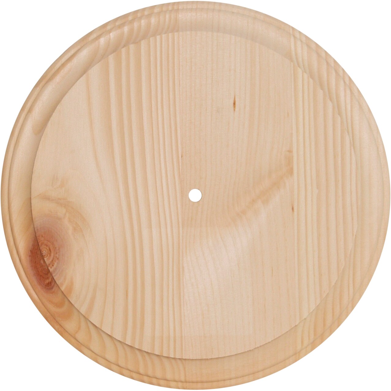 Walnut Hollow Pine Wood Clock Face-11" Round - Use 700P & 800P Movements